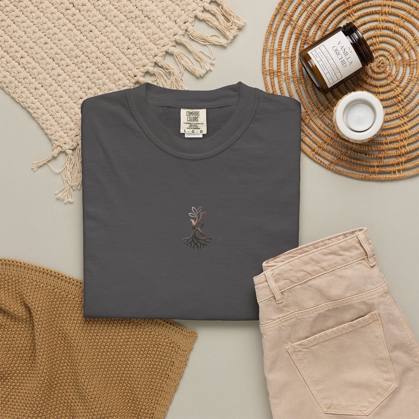 Graphic T-Shirt — Vintage Garment Dyed