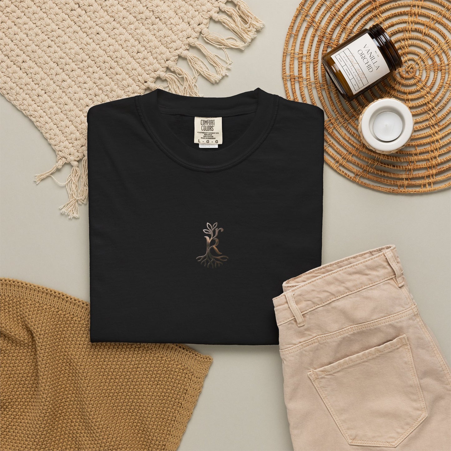 Graphic T-Shirt — Vintage Garment Dyed