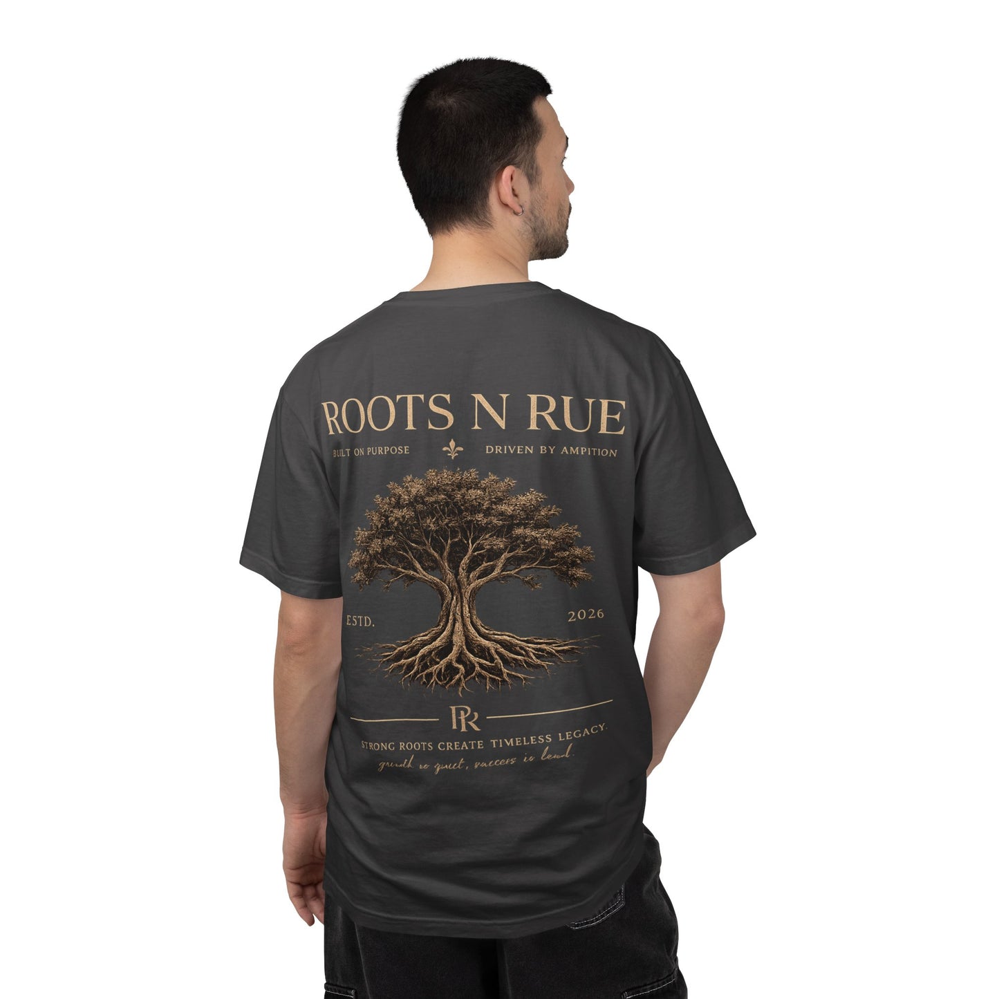 Graphic T-Shirt — Vintage Garment Dyed